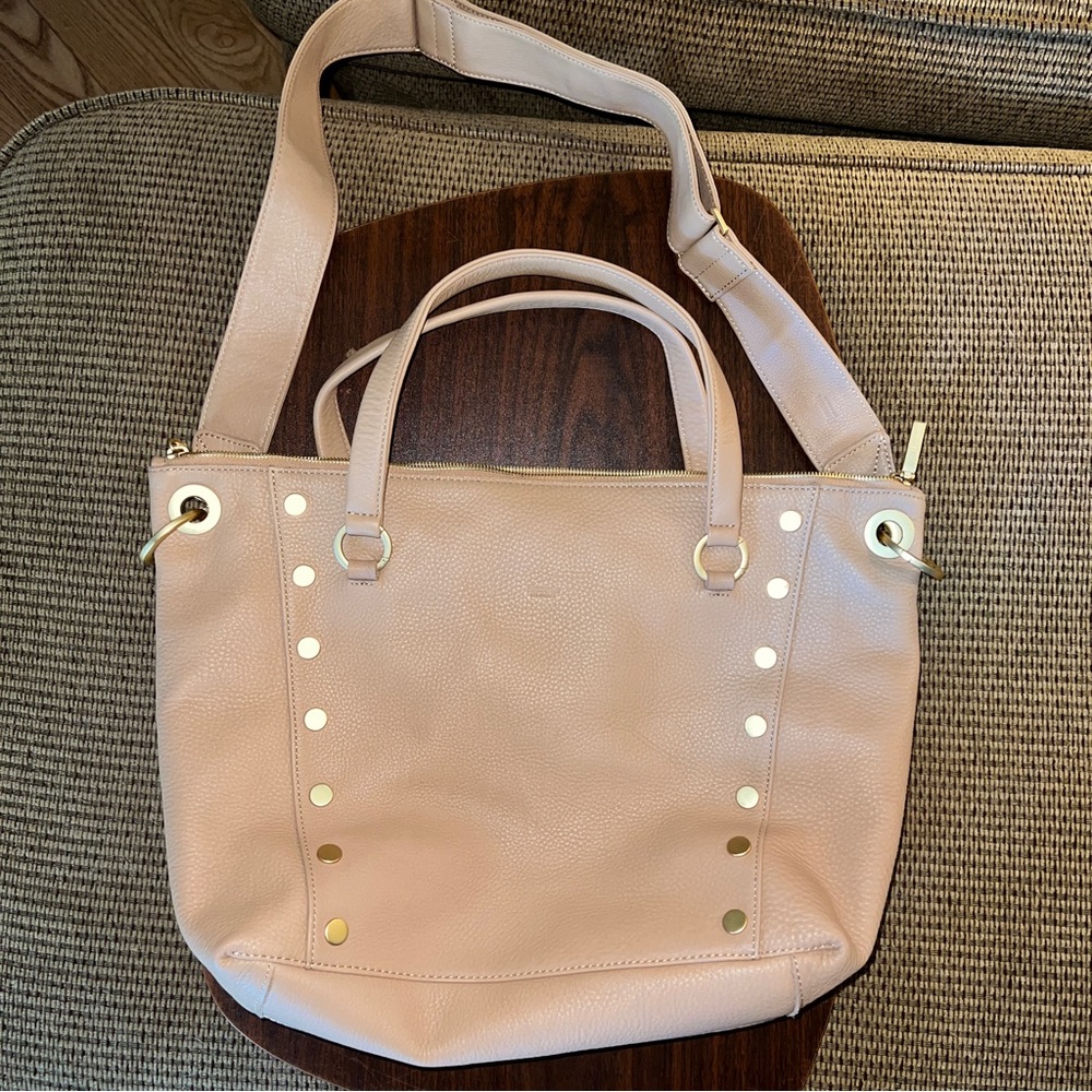 Hammitt Daniel large leather toast tan
